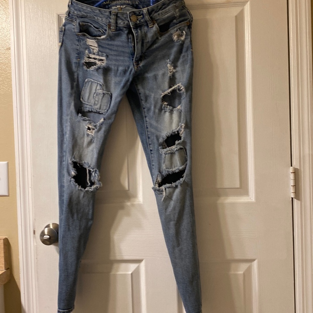 American Eagle Size 6 skinny jeans like new